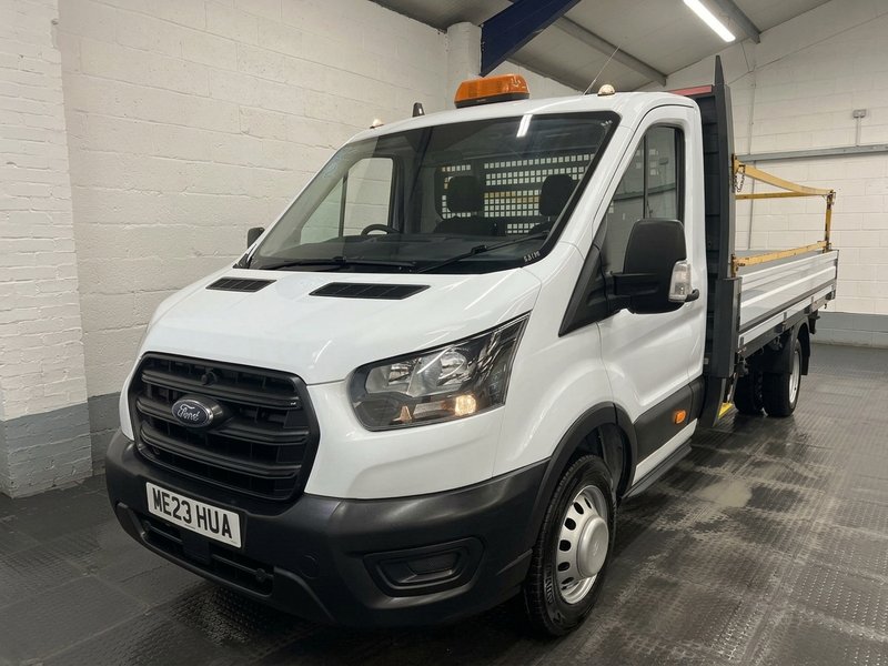 2023 Ford Transit Dropside Van — front three-quarter view