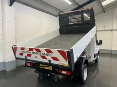 2023 Ford Transit Tipper Van — rear three-quarter view