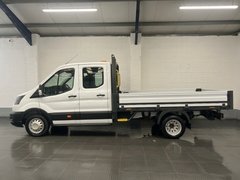 2022 Ford Transit Double Cab Dropside Van — side view