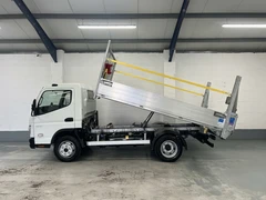 2023 Fuso Canter Tipper Van — side view