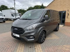 2021 Ford Transit Custom Panel Van — front three-quarter view