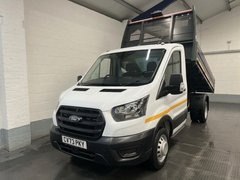2023 Ford Transit Tipper Van — front three-quarter view
