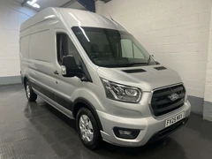 2025 Ford Transit High Roof Panel Van — front three-quarter view