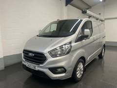2022 Ford Transit Custom Panel Van — front three-quarter view