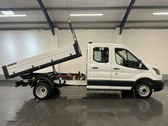 2022 Ford Transit Double Cab Tipper Van — side view