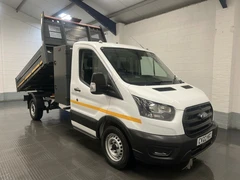 2022 Ford Transit Tipper Van — front three-quarter view