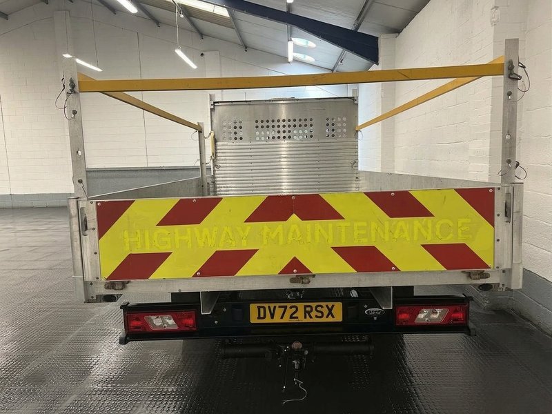 2022 Ford Transit Dropside Van — rear view