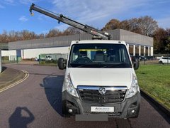 2018 Vauxhall Movano Dropside Van — front three-quarter view