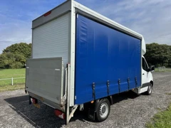 2020 Mercedes-Benz Sprinter CurtainSider Van — rear three-quarter view