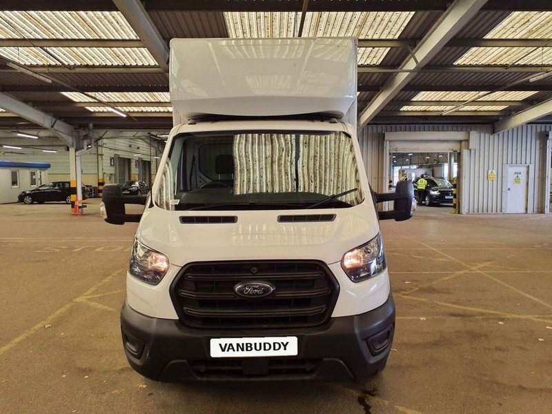 2022 Ford Transit Luton Box Van — front view