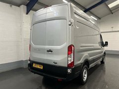 2023 Ford Transit High Roof Panel Van — rear three-quarter view
