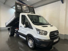 2023 Ford Transit Tipper Van — front three-quarter view