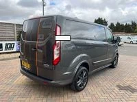 2021 Ford Transit Custom Panel Van — rear three-quarter view
