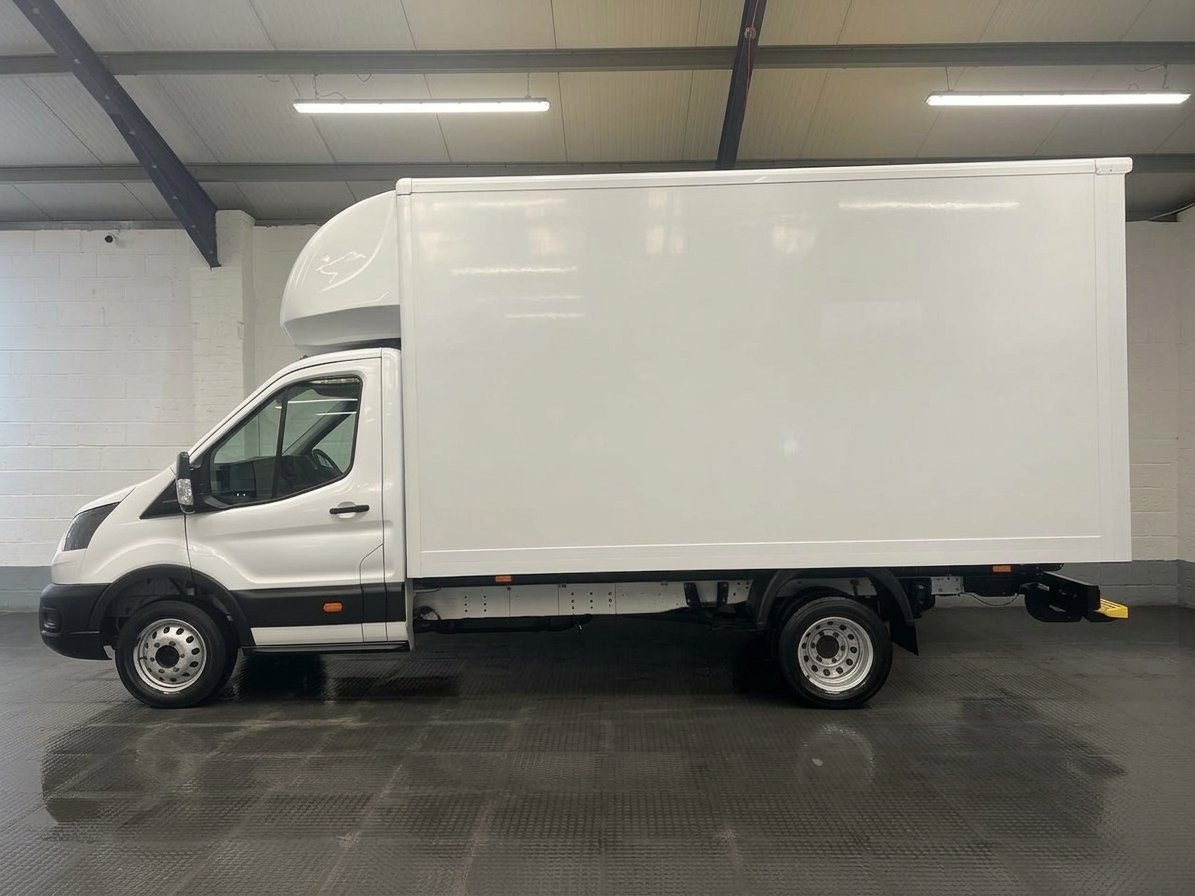2023 Ford Transit Luton Box Van — side view