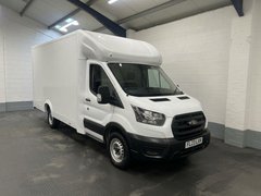 2023 Ford Transit Luton Low Loader Van — front three-quarter view