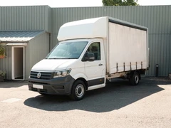 2023 Volkswagen Crafter CurtainSider Van — front three-quarter view