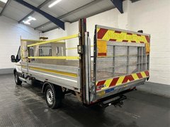 2022 Ford Transit Dropside Van — rear three-quarter view
