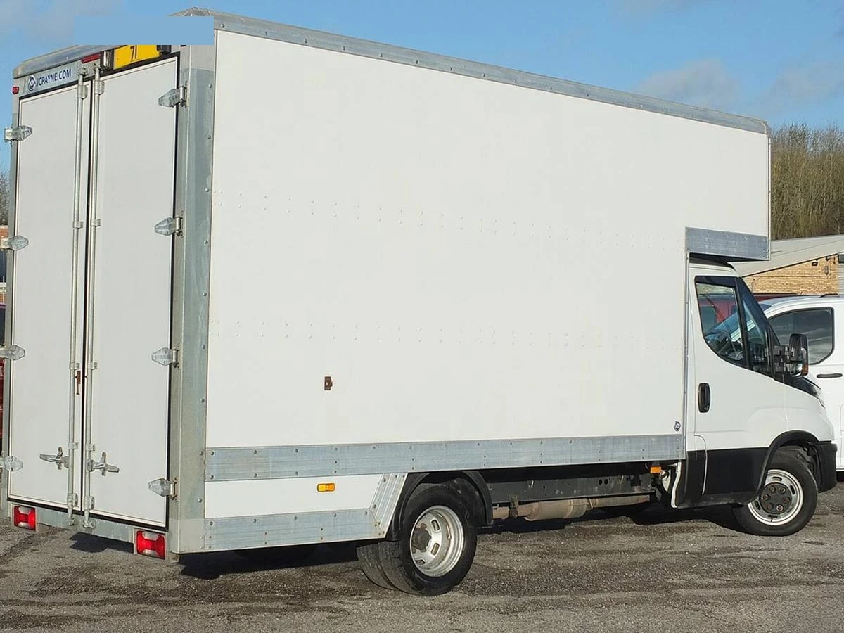2021 Iveco Daily Luton Box Van — rear three-quarter view