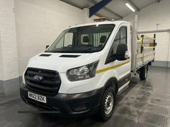 2022 Ford Transit Dropside Van — front three-quarter view