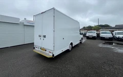 2024 Maxus Edeliver 9 Luton Low Loader Van — rear three-quarter view