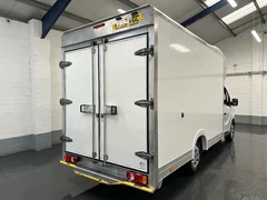 2022 Renault Trafic Luton Low Loader Van — rear three-quarter view