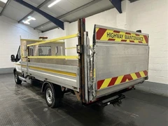 2022 Ford Transit Dropside Van — rear three-quarter view