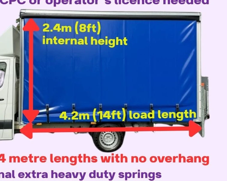 2022 Mercedes-Benz Sprinter CurtainSider Van — side view