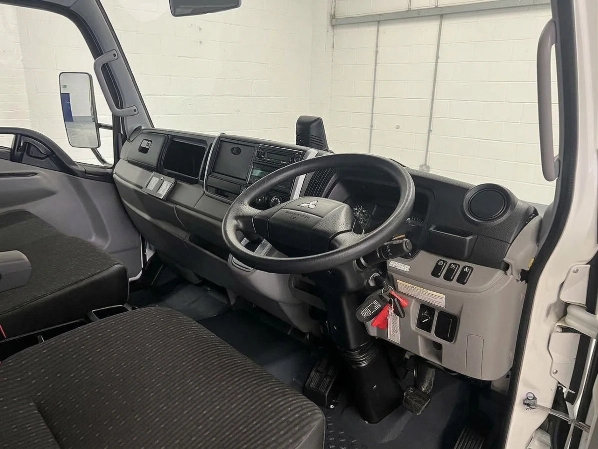 2023 Fuso Canter Tipper Van — cab interior