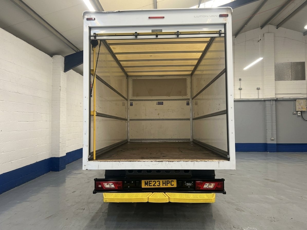 2023 Ford Transit Luton Box Van — rear view