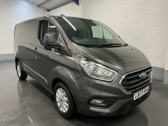 2023 Ford Transit Custom Panel Van — front three-quarter view