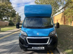 2023 Peugeot Boxer Luton Low Loader Van — front view