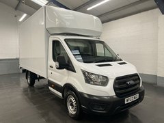 2022 Ford Transit Luton Box Van — front three-quarter view