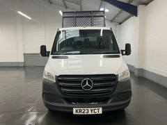 2023 Mercedes-Benz Sprinter Double Cab Tipper Van — front view