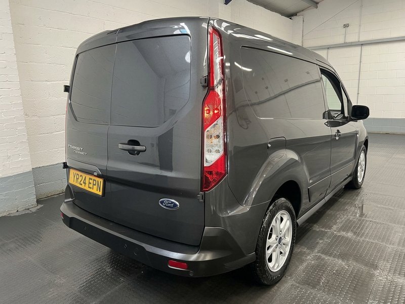 2024 Ford Transit Connect Panel Van — rear three-quarter view
