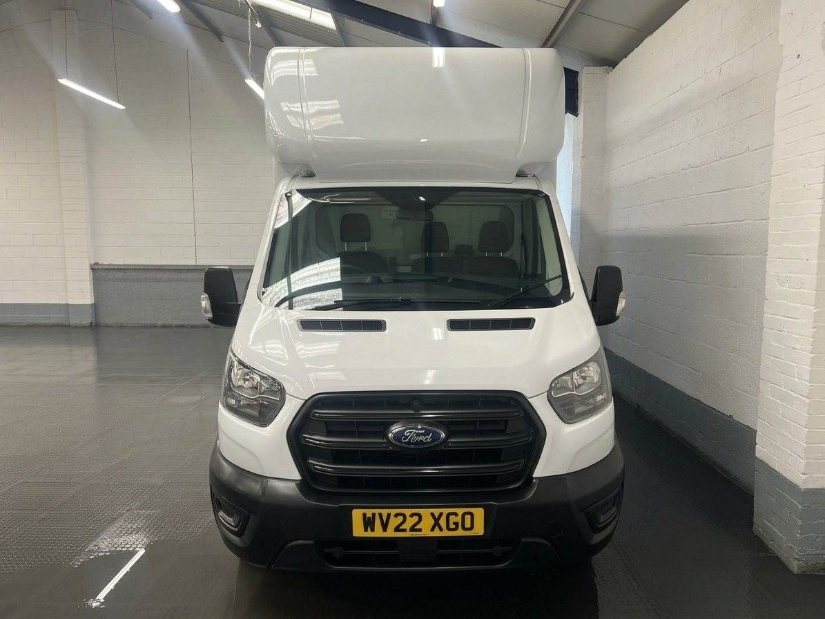 2022 Ford Transit Luton Box Van — front view