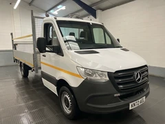 2023 Mercedes-Benz Sprinter Dropside Van — front three-quarter view
