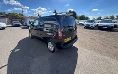 2022 Vauxhall Combo Panel Van — rear three-quarter view
