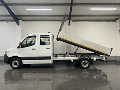 2023 Mercedes-Benz Sprinter Double Cab Tipper Van — side view