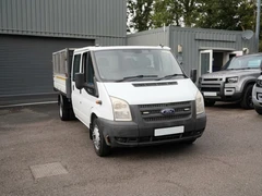 2014 Ford Transit Tipper Van — front three-quarter view