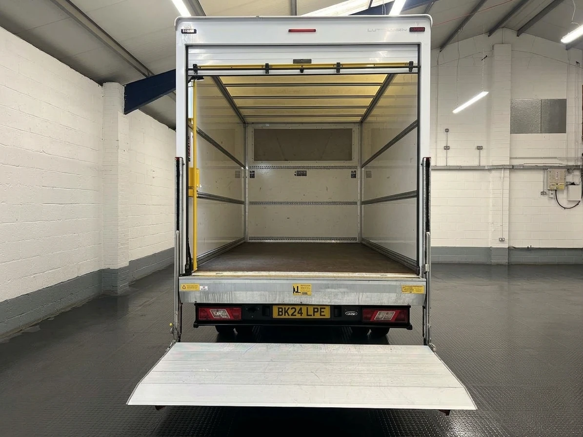 2024 Ford Transit Luton Box Van — rear view