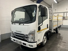 2023 Isuzu Grafter Dropside Van — front three-quarter view