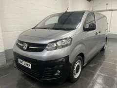 2024 Vauxhall Vivaro Electric Panel Van — front three-quarter view