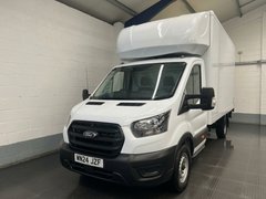 2024 Ford Transit Luton Box Van — front three-quarter view