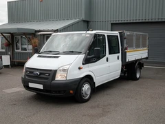 2014 Ford Transit Tipper Van — front three-quarter view