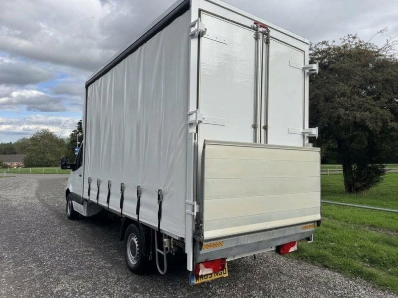 2020 Mercedes-Benz Sprinter CurtainSider Van — rear three-quarter view