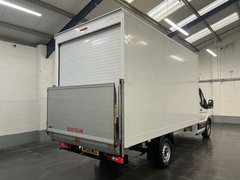 2022 Ford Transit Luton Box Van — rear three-quarter view