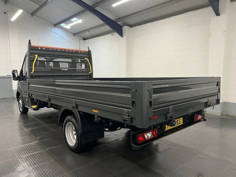 2026 Ford Transit Dropside Van — rear three-quarter view