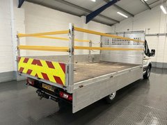 2022 Ford Transit Dropside Van — rear three-quarter view