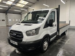 2024 Ford Transit Dropside Van — front three-quarter view