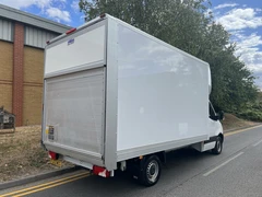 2023 Mercedes-Benz Sprinter Luton Box Van — rear three-quarter view